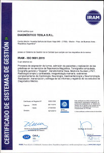 Iram 2019 - Diagnostico Tesla